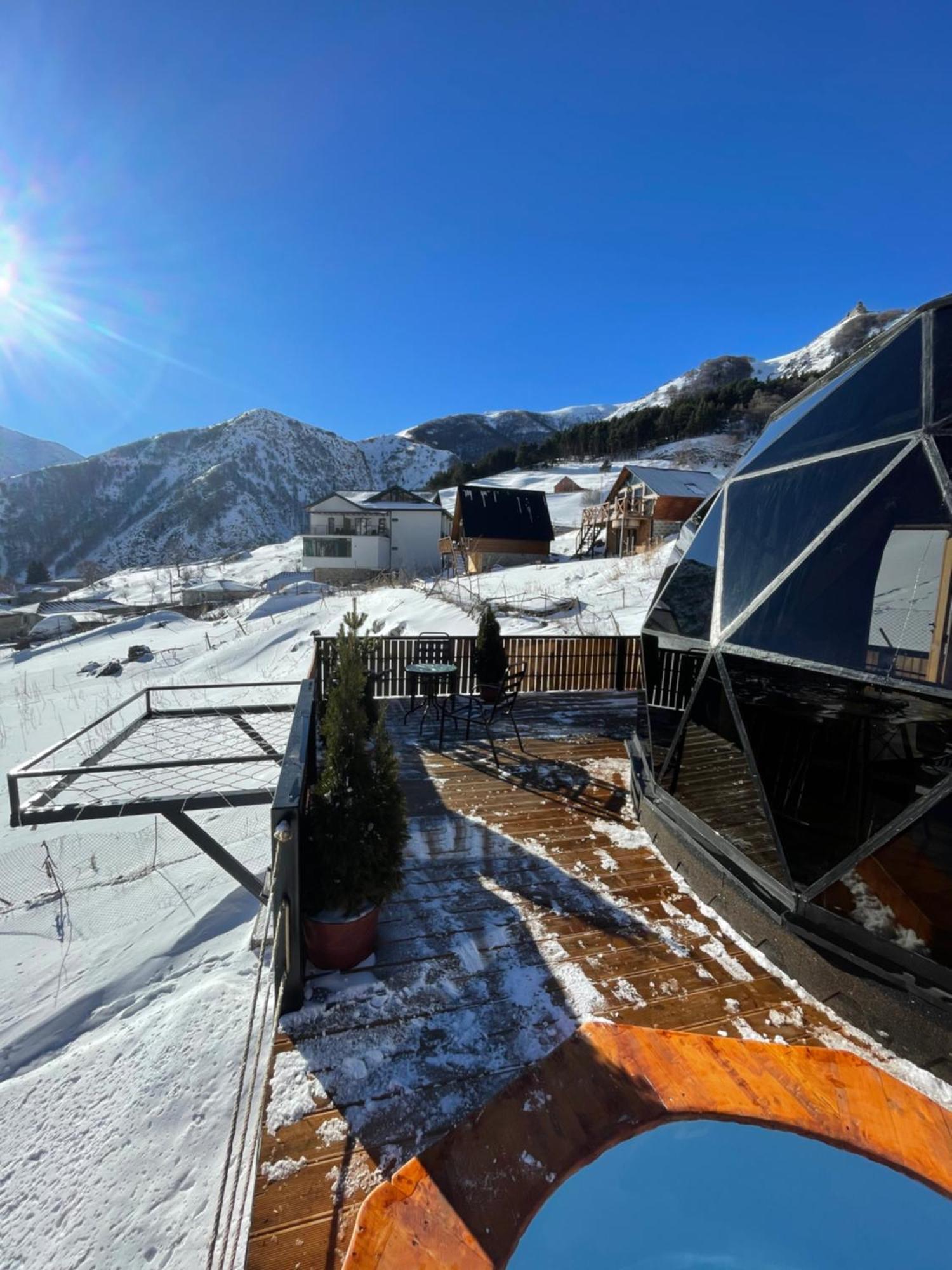 فيلا Gabua Glamping كازباجي المظهر الخارجي الصورة