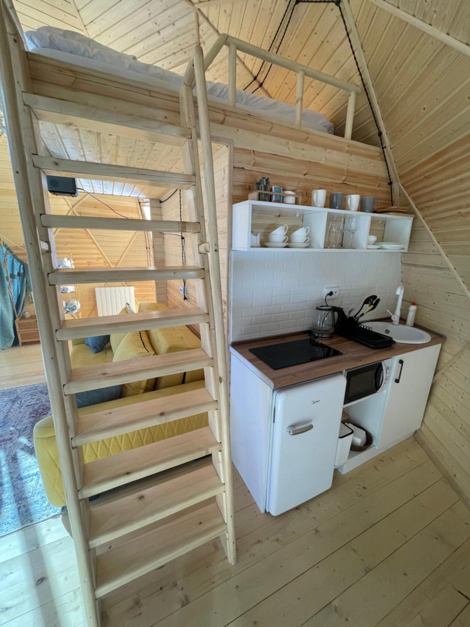 فيلا Gabua Glamping كازباجي المظهر الخارجي الصورة