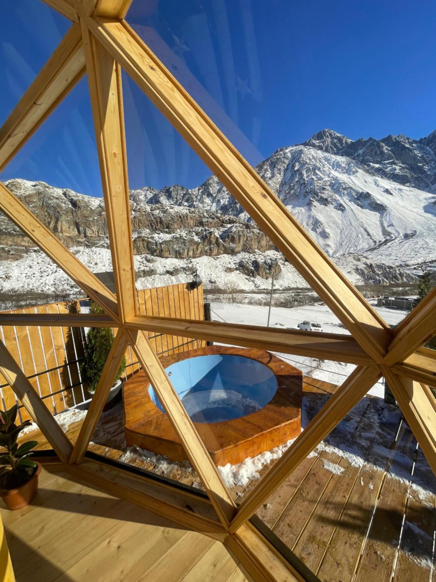 فيلا Gabua Glamping كازباجي المظهر الخارجي الصورة