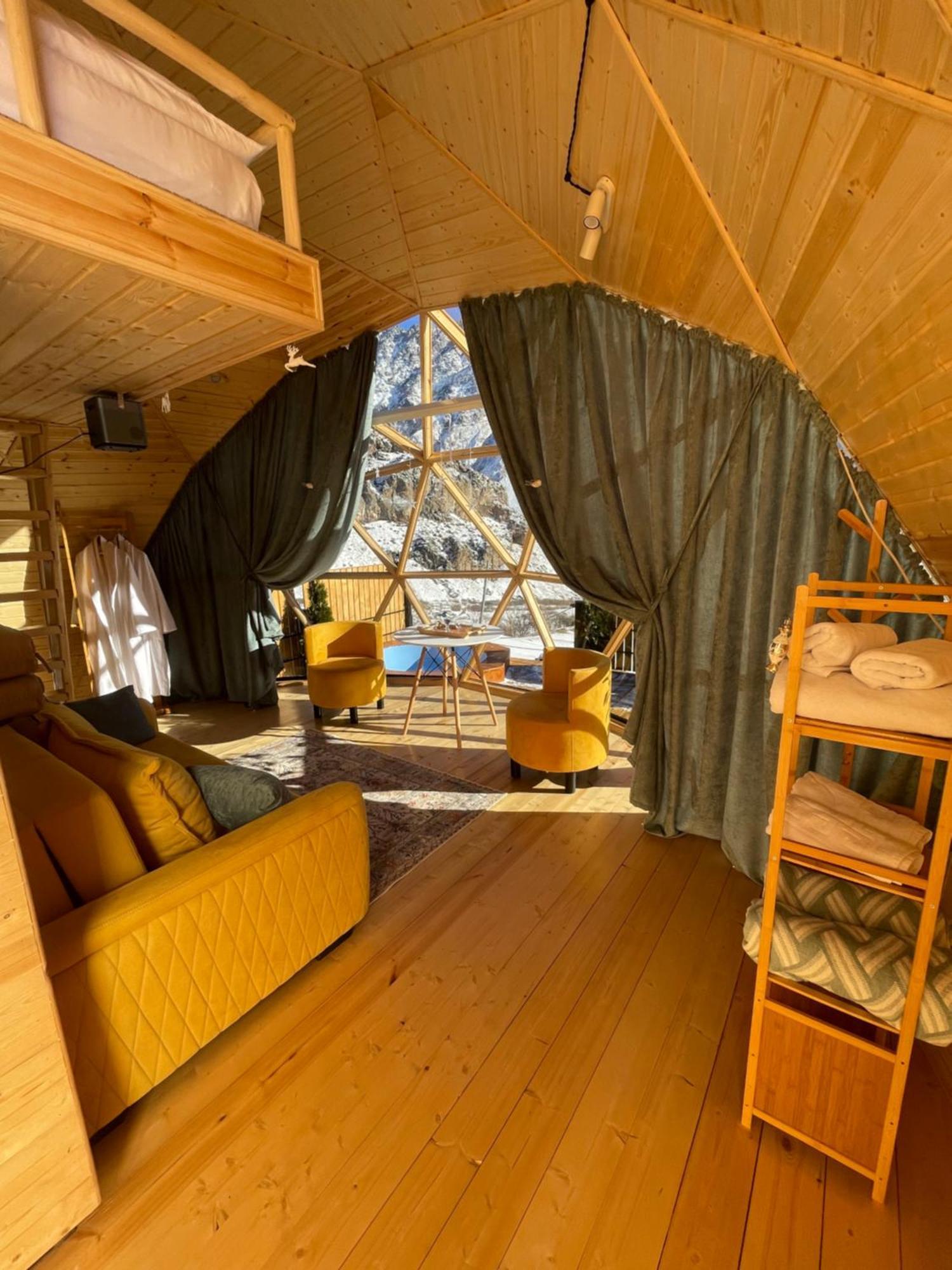 فيلا Gabua Glamping كازباجي المظهر الخارجي الصورة