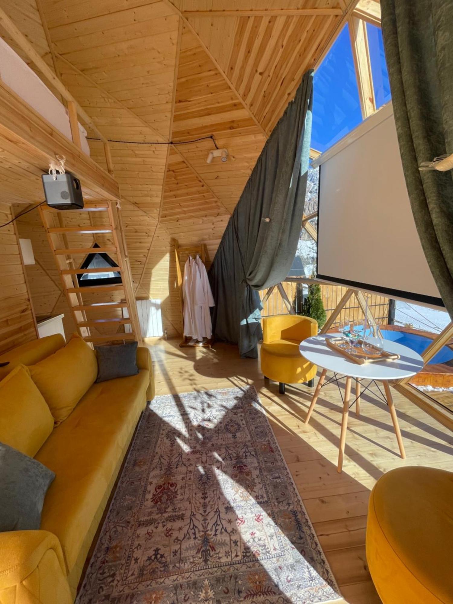 فيلا Gabua Glamping كازباجي المظهر الخارجي الصورة