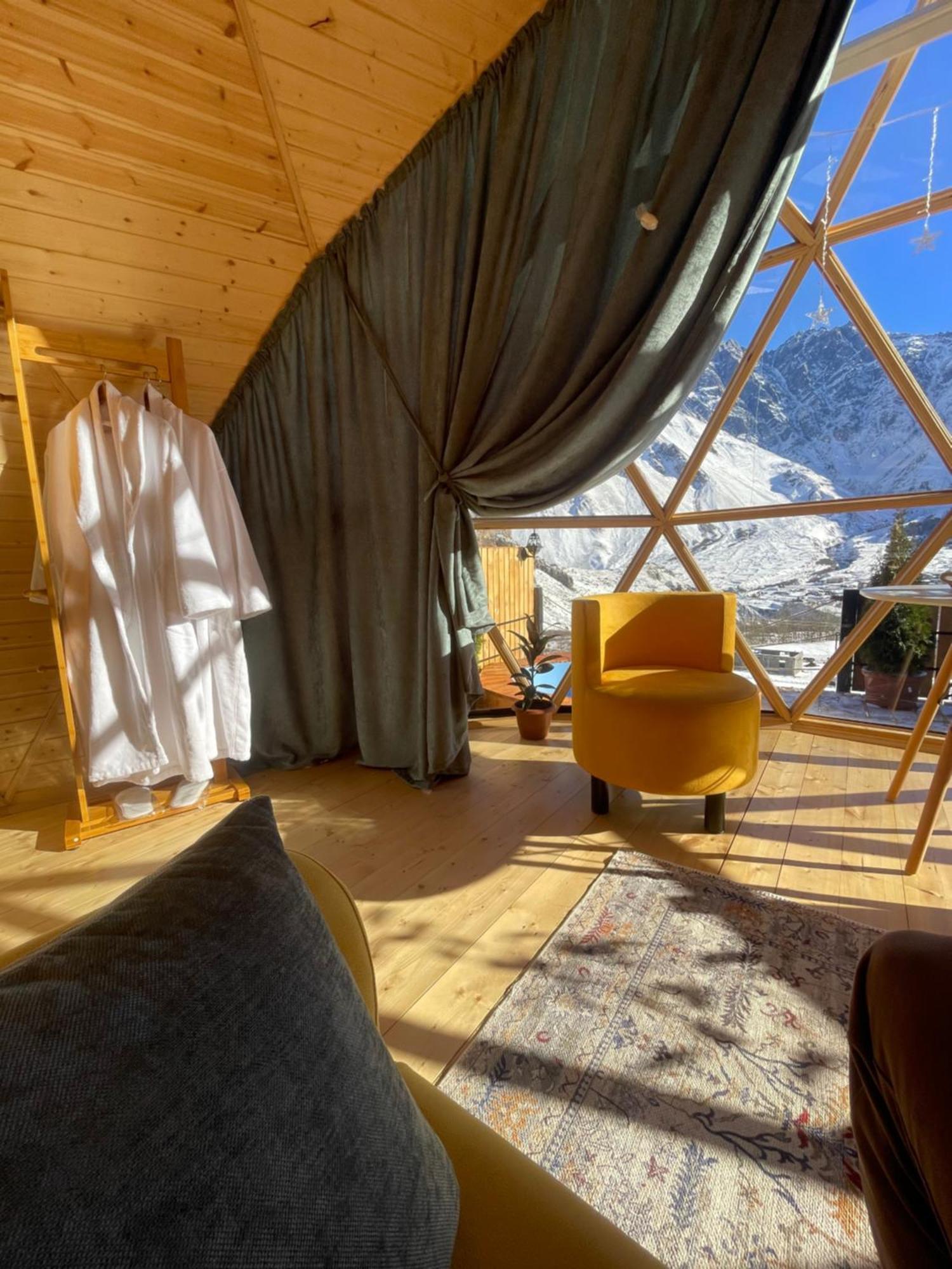 فيلا Gabua Glamping كازباجي المظهر الخارجي الصورة