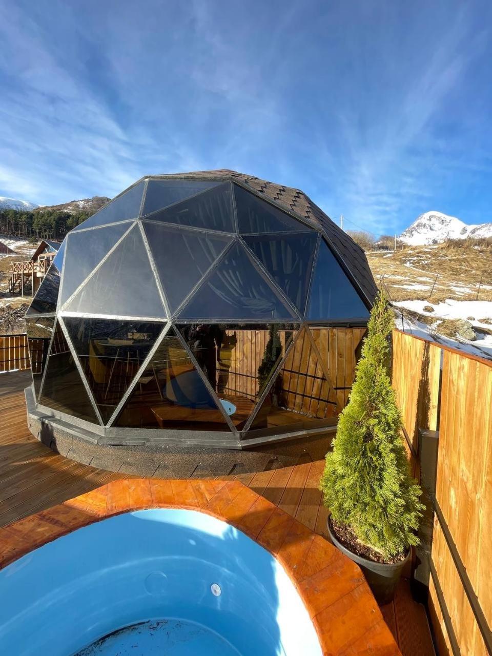 فيلا Gabua Glamping كازباجي المظهر الخارجي الصورة