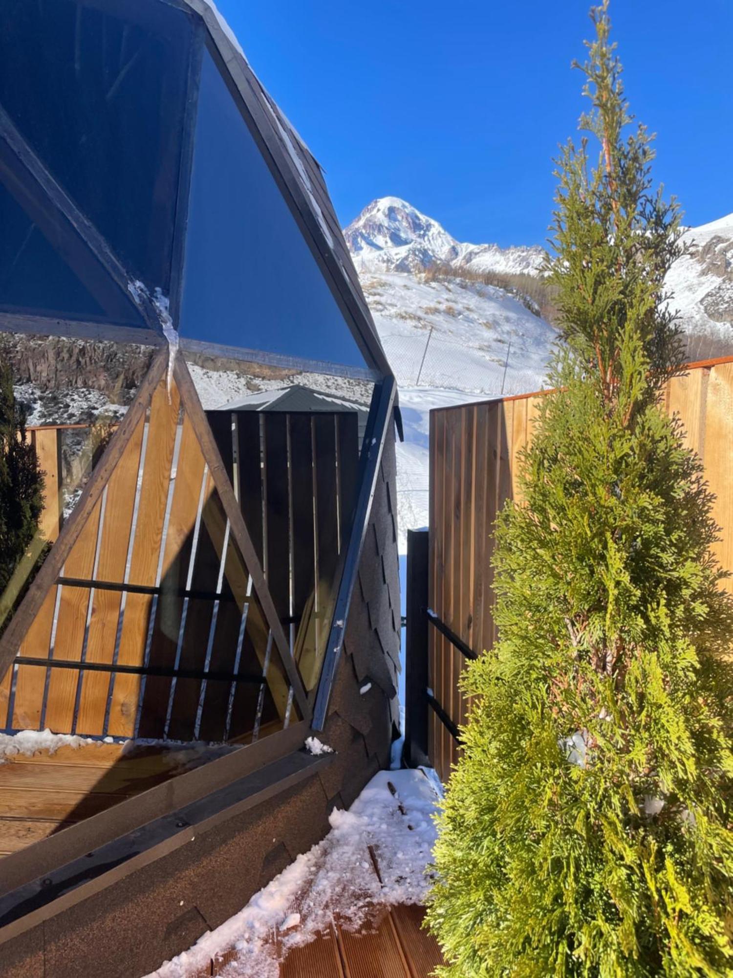 فيلا Gabua Glamping كازباجي المظهر الخارجي الصورة